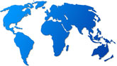 World map. Find a HVAC dealer